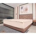 thumbnail image 2 of Zip-On Fitted Sheet Set - Designed for Mattresses with Up to 8" Inch Deep Pockets - Includes 1 Fitted Sheet Base and 2 Zip-On Sheets Queen Size - 600 TC - Blush Color, 2 of 4
