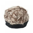 thumbnail image 2 of Men's Novelty Flair Spiked Hair Visor Sun Funny Golf Hats Fake Wig Peaked Adjustable Baseball Caps, 2 of 6