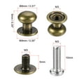thumbnail image 2 of Unique Bargains 8mm Head Dia. Knobs Pull Handle Zinc Alloy Bronze 12 Pack, 2 of 6