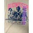 thumbnail image 2 of Budweiser Men's Short Sleeve King of Beers American Graphic T-Shirt (L), 2 of 3