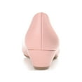 thumbnail image 4 of Journee Womens Saar Comfort Insole Round Toe Block Heel Pumps, Widths Available, 4 of 10