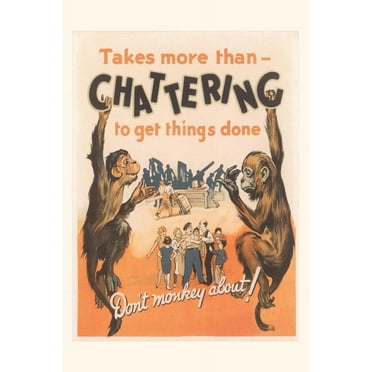 Pocket Sized - Found Image Press Journals: Vintage Journal Don't Monkey About (Paperback)