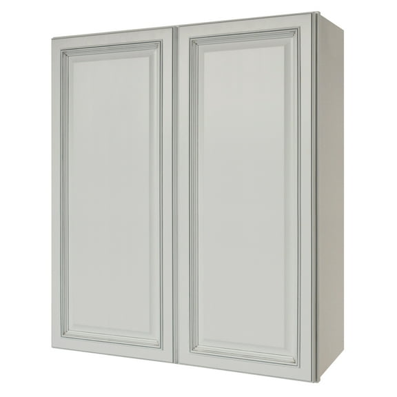 Sunny Wood Rlw3642-A Riley 36" Wide X 42" High Double Door Wall Cabinet - White
