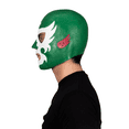 thumbnail image 3 of Mascara Luchador Quetzal Fan Futbol Estadio Disfraz Aficion Mundial, 3 of 7