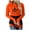 Orange Hoodies For Women Pullover, variant on USSUMA Womens Plus Size Hoodies Tops - Women Boho Leopard Women Pullover Halloween Long Sleeve Pattern Plus Size Tunic Tops for Women Boho Camouflage Loose Fall Clothes For Women 2022