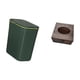 thumbnail image 5 of Contenedor de compostaje para residuos de cocina,Cubo de basura de cocina con tapa Cesta para compostaje,Estuche para pañuelos de escritorio,Caja de pañuelos faciales de papel retro de, 5 of 8