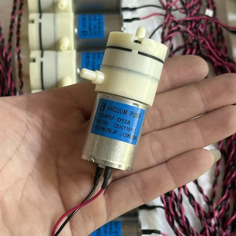 CJVP37-D12A DC 12V Mini Vacuum Air Diaphragm Negative Pressure Pump Micro 370 Self-priming Suction Water Pump Breast vacuum pump