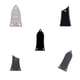 thumbnail image 4 of Inteprter 5 piezas de cubierta de barra de armadura resistente al desgaste conveniente placa de barra con tornillos diferentes formas accesorios Type3 NO3, 4 of 6