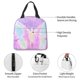 thumbnail image 4 of Balery Purple Sparkling Butterfly Bolsa de Almuerzo Aislada – Caja de Almuerzo con Papel de Aluminio Grueso, Mantiene la Comida Fresca por 4 Horas, 4 of 7