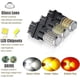 thumbnail image 4 of 9-30V Super Bright Low Power 3157 3156 3057 4157 LED Bulbs with Replacement Projector Lenses for Front/Rear Turn Signal or Rear Parking Light, Amber Y, 4 of 5