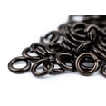 thumbnail image 3 of The Bead Chest Black 4mm Round Open Jump Rings, Pack of 100, 3 of 4