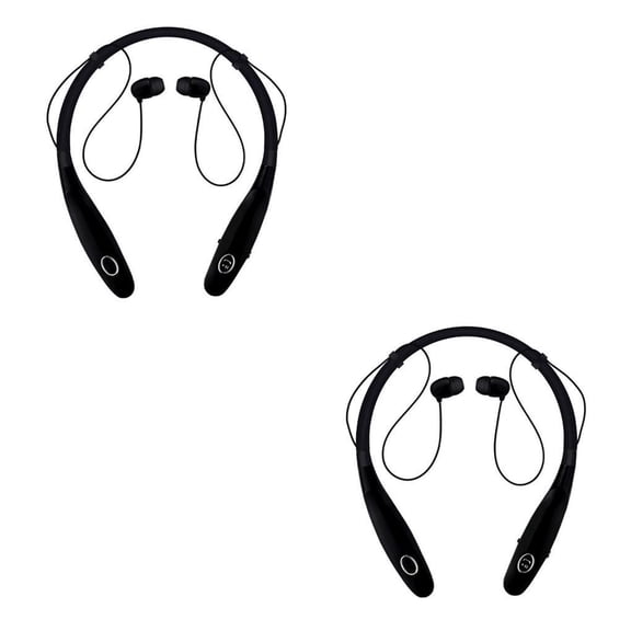 Injueey In-ear Earbuds Wireless Earphone Fitness Supplies Fine Waterproof Headphone Multicolored Sports Chic Workmanship Negro 2Conjunto