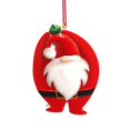 thumbnail image 1 of Gibobby Decoración de Navidad 2021 colgante de árbol conmemorativo accesorios de resina de Navidad colgante de Navidad(A), 1 of 3