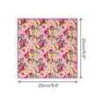 thumbnail image 2 of INSPIRAR CHIC Pañuelo Floral para Hombre con Bolsillo Impreso y Ribete de Color para Bodas Fiesta Rosa Talla Única, 2 of 4