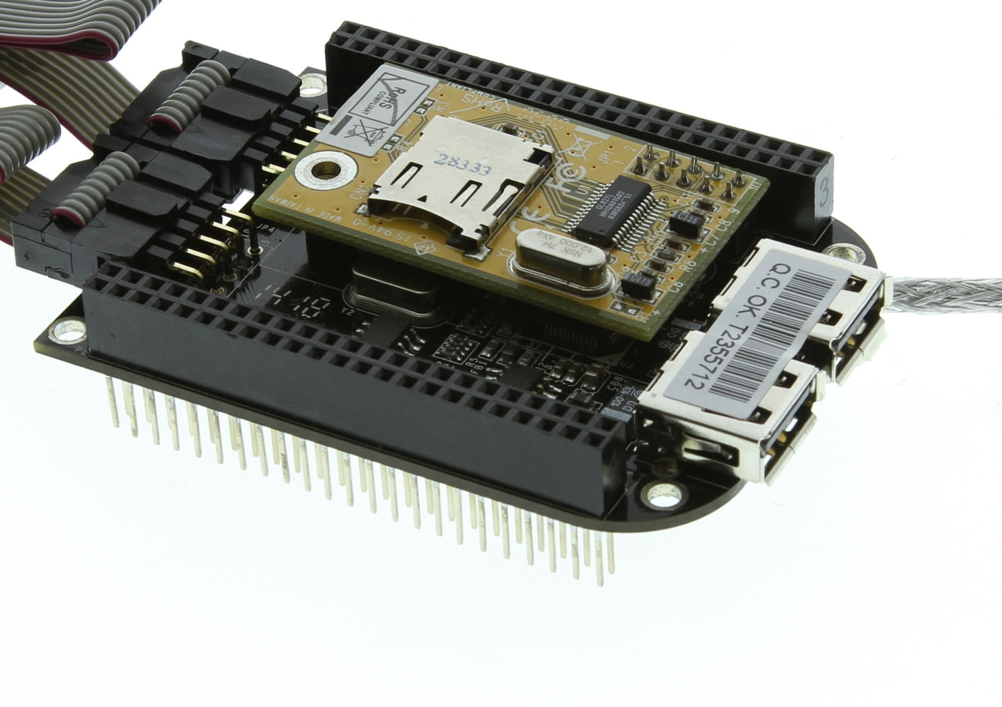 Coolgear Beagle Bone Black Expansion Cape with USB RS232 I//O Module
