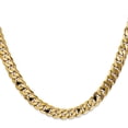 thumbnail image 2 of 14K Yellow Gold Curb Chain Styles Necklace 20 inch 7.25 mm Flat Beveled with Lobster Clasp, 2 of 4