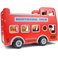 thumbnail image 3 of Brybelly TVEH-009a Double-Decker Tour Bus Wooden Wheels, 3 of 5