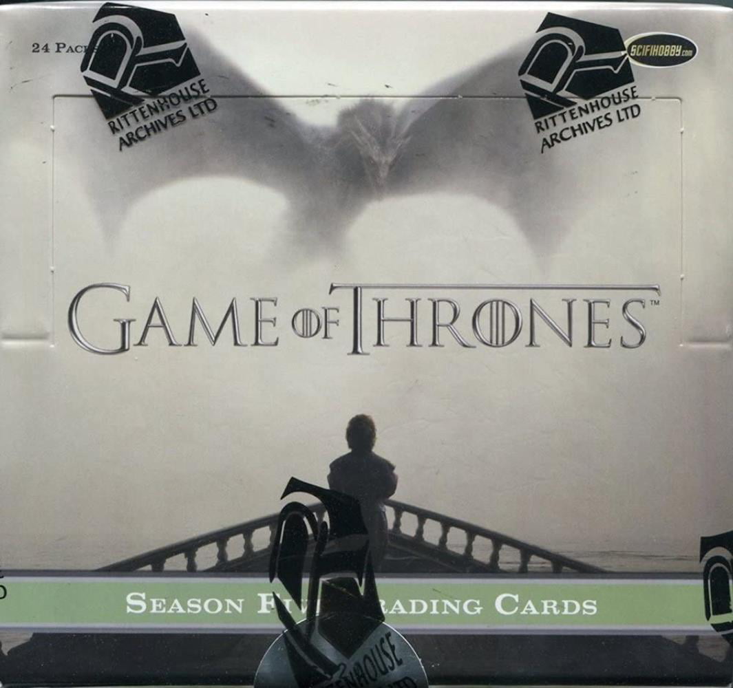 GAME OF THRONES Season 3 Rittenhouse Sealed Trading Card Box 2 Autographs 