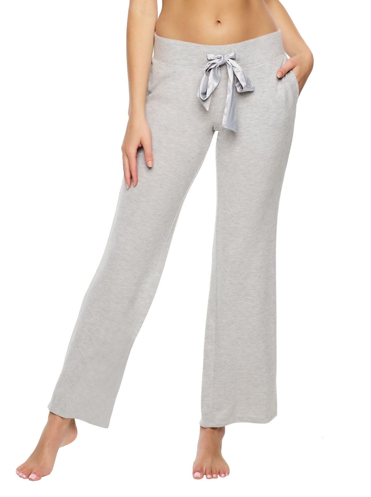 Felina Womens Hacci Knit Lounge Pants Style-900521 - Walmart.com