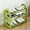 Green#6, variant on Clearance! Uscallm Shoe Rack with Wheels, Movable Shoe Rack Organizer, 3 Tier Shoe Storage Cabinet for Bedroom Closet Entryway Under Table Limited Time Deal Clearance Warehouse