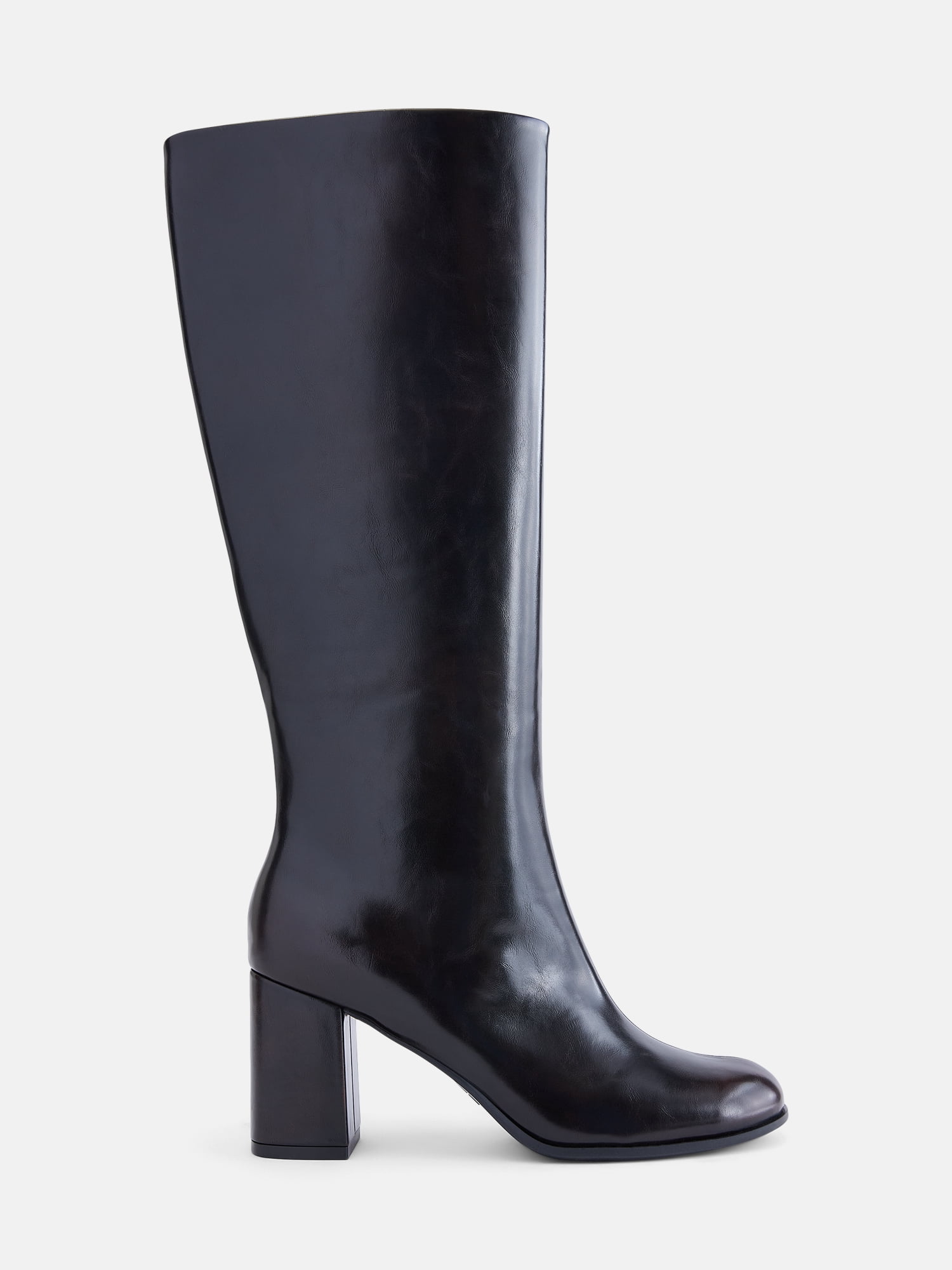 No Boundaries Women's Block Heel Dress Boots