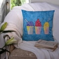 thumbnail image 3 of Carolines Treasures 8780PW1414 Snowballs Canvas Fabric Decorative Pillow, 14Hx14W, multicolor, 3 of 4