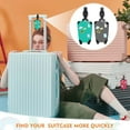 thumbnail image 2 of Luggage Tags, 2 Pack Luggage Tags for Suitcases, Silicone Suitcase Tags, 2 of 6
