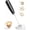 Black, variant on XIMEI Milk Frother Handheld, Portable Electric Drink Mixer/Wand/Egg Whisk, USB-C Rechargeable, 3 Speeds, 3 Detachable Whisks, Quiet, for Coffee/Latte/Matcha/Protein, Black