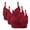 Wine#4, variant on jobturf 3 Pack Bras for Women No Underwire Wireless Push Up Bra Bralettes Full Coverage Everyday Bras Comfort Breathable Bralettes