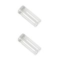 thumbnail image 4 of Matsuzay Bottles Empty Refillable Mason Jar Transparent Coffee Biscuit Storage Pencil Container Cookies Screw Canning Holder 350Ml 2Conjunto, 4 of 6