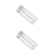 thumbnail image 2 of Ounissouiy Bottles Refillable Mason Jar Transparent Plastic Dry Holder Container Cookies Pencil Cases Screw for Kitchen Coffee 350Ml 2piezas, 2 of 6