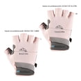 thumbnail image 3 of Necvior Outdoor Sports Half Finger Glove Breathable Fingerless Driving Cycling Glove, 3 of 17