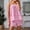 Pink, variant on Laipiong Women's Summer Outfits Striped Sleeveless Backless Tank Top with Ruffle Shorts Casual 2 Piece Set for Daily Wear 2 piece shorts set for women