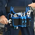 thumbnail image 3 of Carpenter Tool Belt Adjustable Work Belt | Large Capacity Storage Bag For DIY Gardening Woodworking Electricity Home And Work, 3 of 8