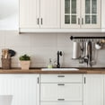 thumbnail image 5 of 20 Pack 4 Inch Kitchen Square Cabinet Handles Matte Black Cabinet Pulls Black Drawer Pulls Kitchen Cabinet Hardware Kitchen Handles, 5 of 5