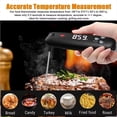 thumbnail image 4 of Instant Read Meat Thermograph Waterproof LED Display Instant Read Food Thermograph Digital Oven Probe, 4 of 6