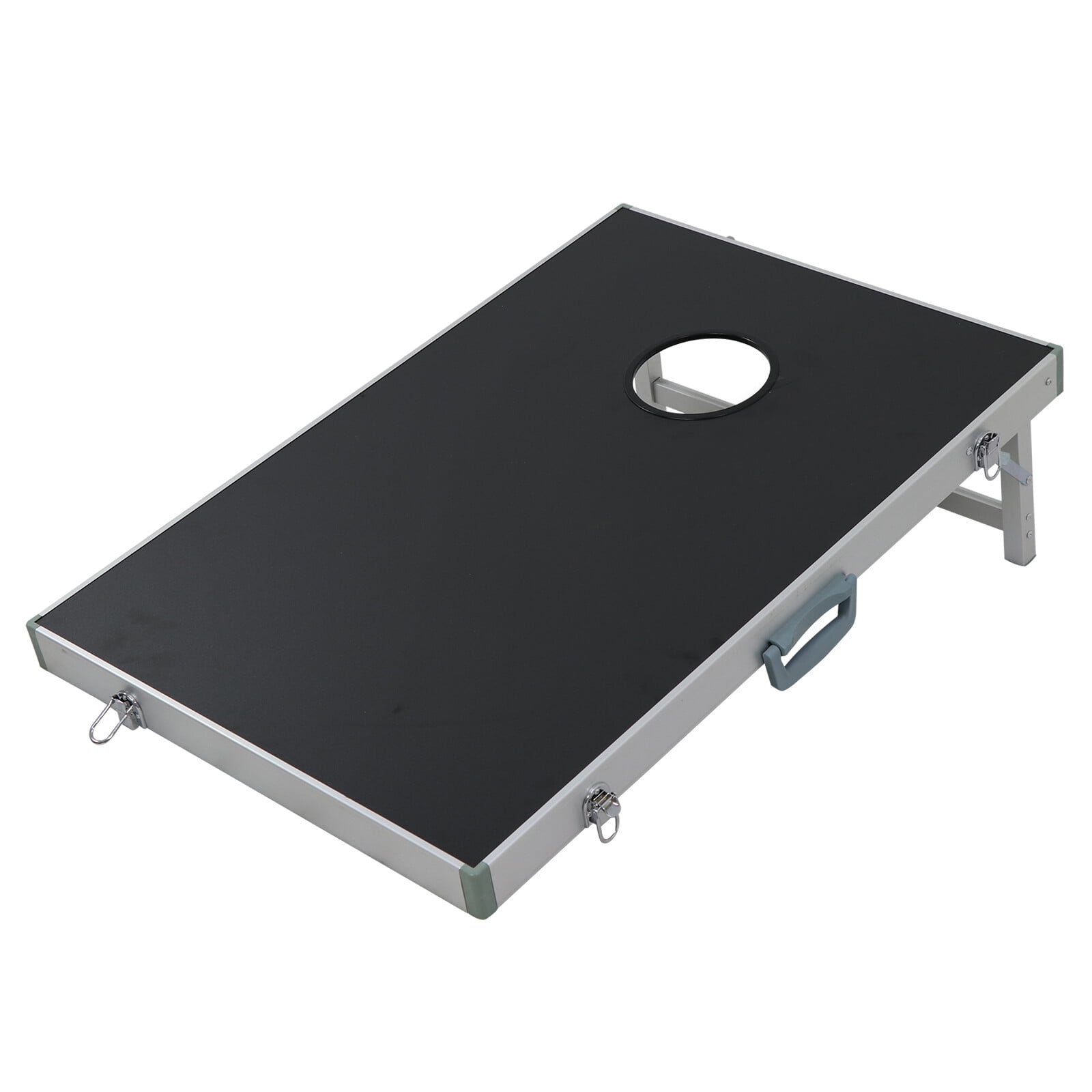 Cornhole Game Set Foldable Regulation Size - 4ft X 2ft Boards, Easy Setup, Bean Bag Toss Corn Hole Boards Set - Foto 9