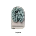 thumbnail image 2 of Guantes de Ducha Seitruly Doble Cara Removedor de Piel Muerta Gris Azul, 2 of 6