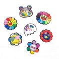 thumbnail image 4 of Butterfly Sunflower Series Hole Shoe Flower Shoe Buckle Croc Decorative Buckle PVC Soft Shoe Flower Accessories, 4 of 4