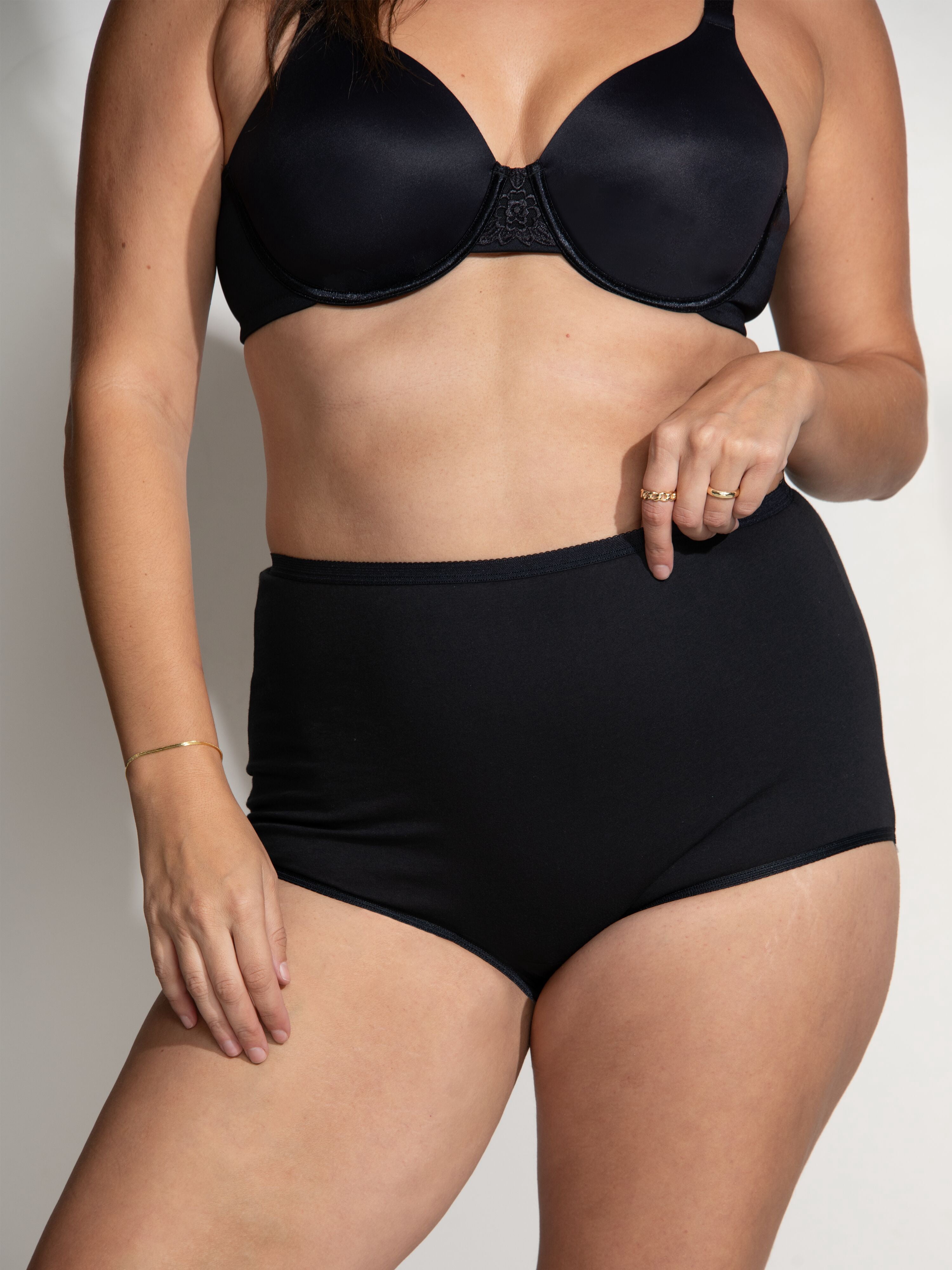 Vanity Fair Lingerie Women's Perfectly Yours Tailored Cotton Full Brief Underwear