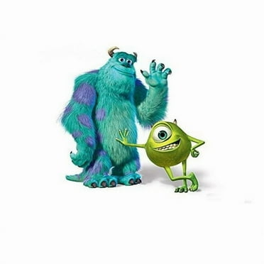 Monsters Sulley Sullivan Mike Wazowski Birthday Edible Image Cake Topper For Quarter Sheet Cake By TNCT
