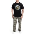 thumbnail image 5 of CafePress - Howling Wolf Men's Dark Pajamas - Men's Dark Loose Fit Cotton Pajama Set, 5 of 7