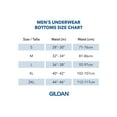 thumbnail image 6 of Gildan Men's Cotton Stretch Long Leg Boxer Briefs, 4-Pack, 8.5" Inseam, Sizes S-2XL, 6 of 6