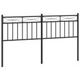 thumbnail image 4 of vidaXL Tête de Lit en Métal avec Support Dorsal pour Meubles de Chambre, 4 of 6