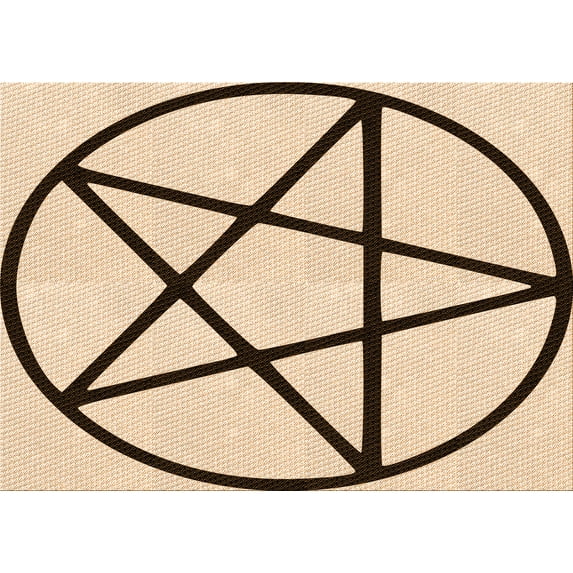 Ahgly Company Machine Washable Indoor Rectangle Transitional Light Brown Area Rugs, 8' x 12'