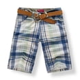 thumbnail image 2 of Aayomet Mens Running Shorts Street Leisure Sports Multi Pocket Drawstring Stretch Waist Color Cargo Shorts (Blue, 36), 2 of 3