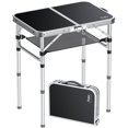 thumbnail image 1 of Mesa de camping plegable Anbte de aluminio 60x40 cm ajustable, 1 of 8
