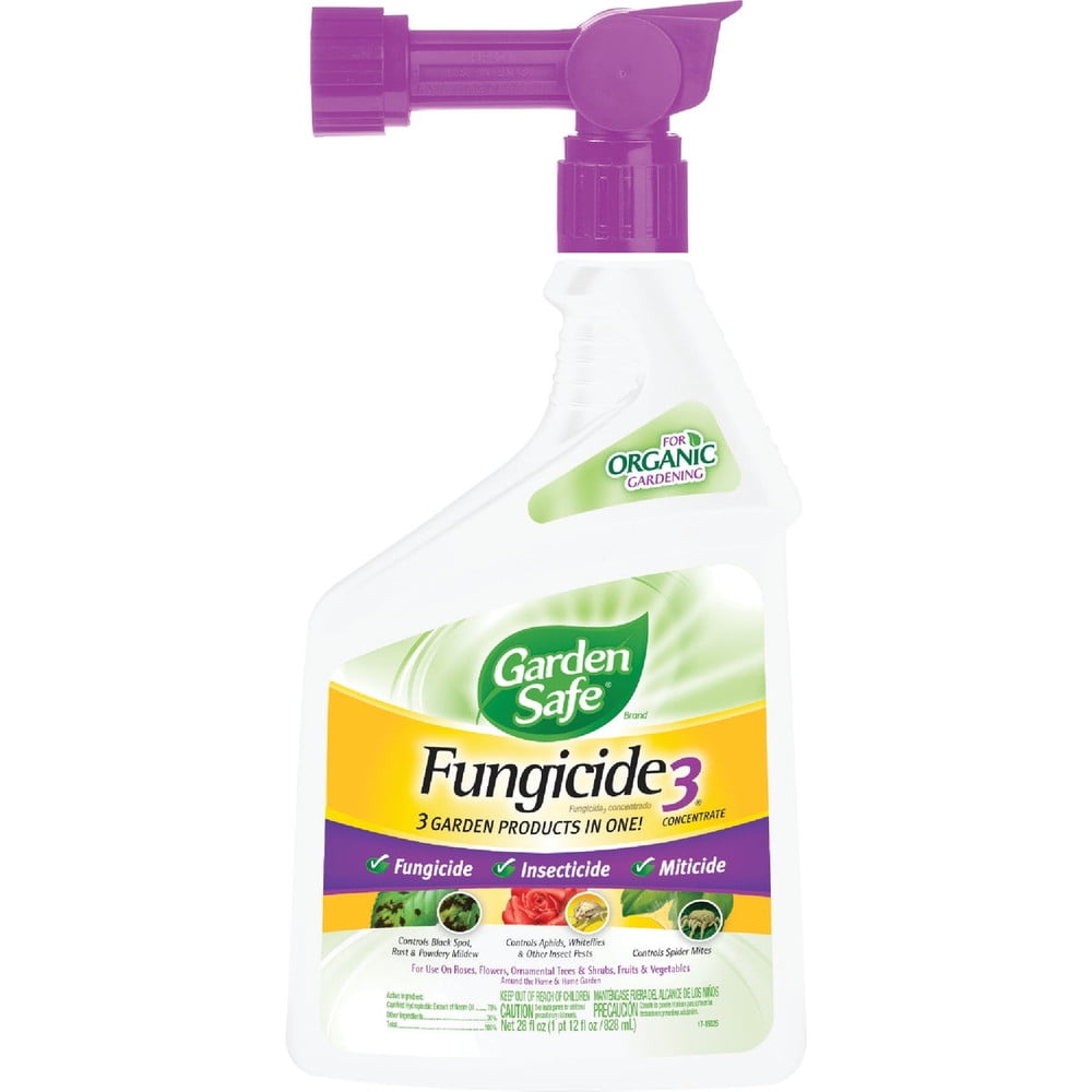 Garden Safe Fungicide 3 28 Oz. Ready To Spray Hose End Fungicide HG