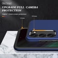 thumbnail image 4 of Entronix Protective Case Compatible with Galaxy S25 FE, 360 Rotatable Ring Holder Kickstand Cover, Blue, 4 of 5