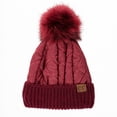 thumbnail image 5 of CC Quilted Pom Beanie, 5 of 28